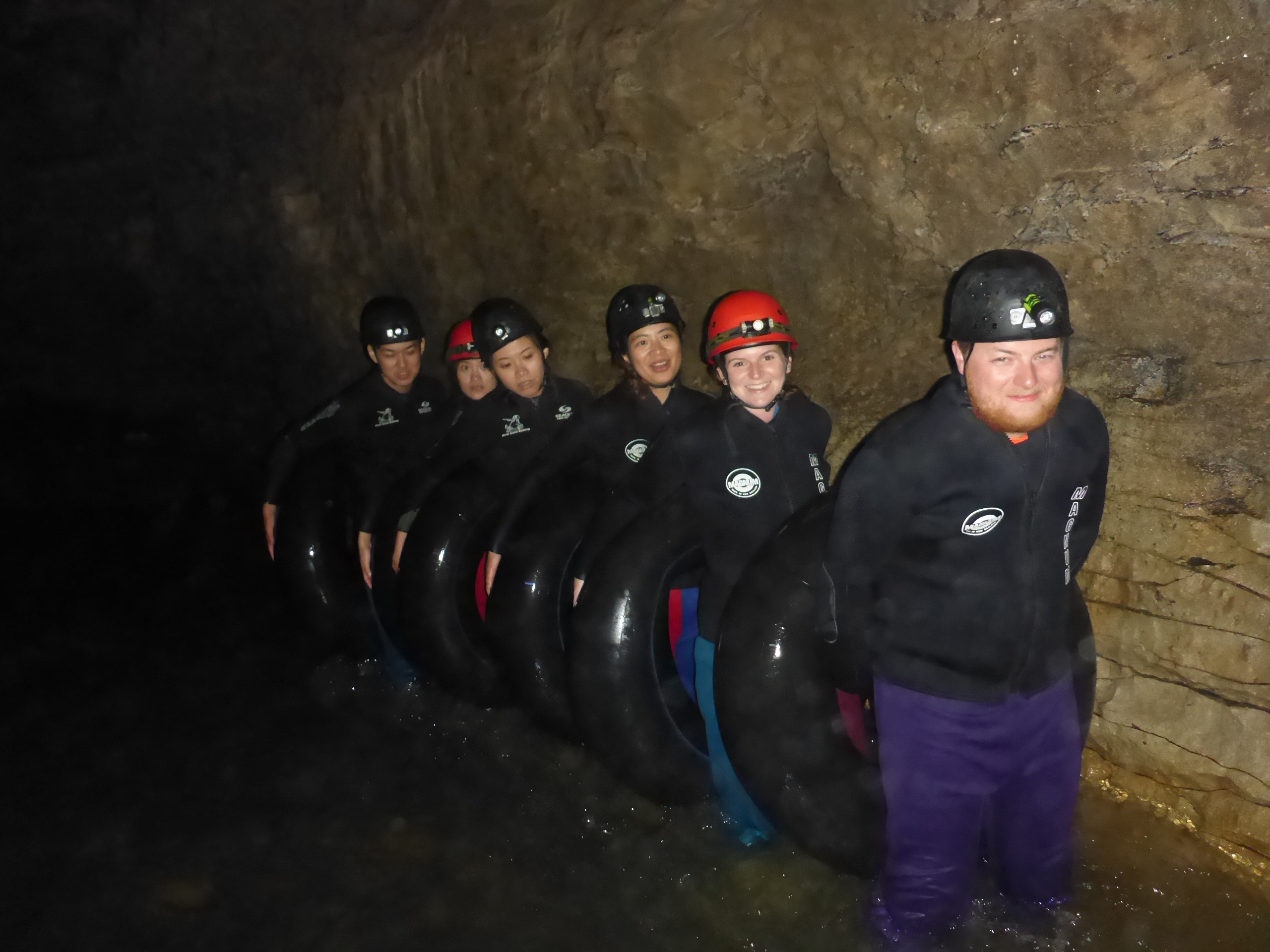 group-of-people-in-glow-worm-caves-in-new-zealand